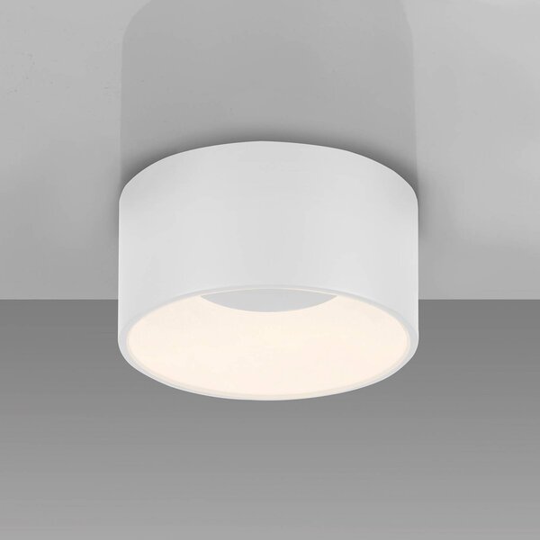 JUST LIGHT. GmbH Lampa sufitowa LED Tanika, możliwość ściemniania, biały / opal, salon / jadalnia, ceramika, nowoczesny