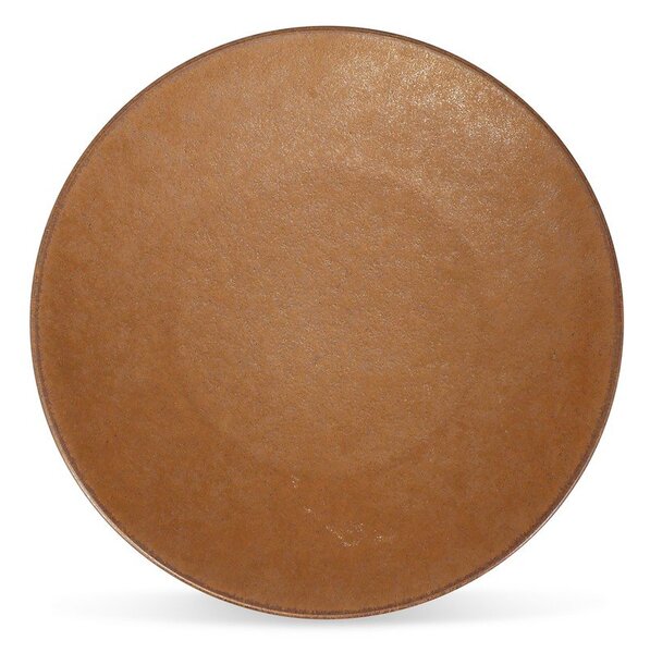 Brązowy porcelanowy talerz deserowy ø 21 cm Ovio – BonBistro