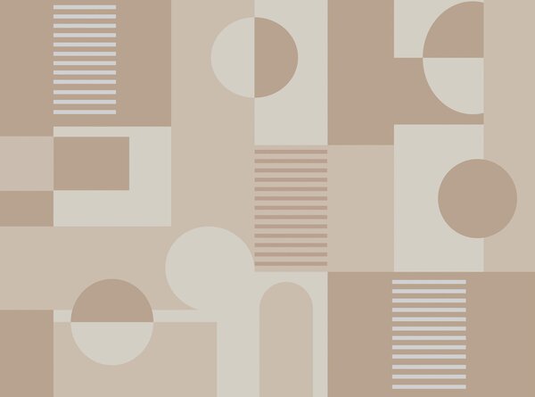 Fototapeta Wzór kształtów geometrycznych, Nowoczesne Fototapety, Popularne Fototapety, w02916v1 - Tapeko.pl