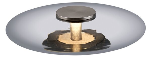 Lampa Stołowa PURE, Vitrum, ściemnialny, szary, salon, szkło, nowoczesny