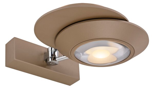 Lampa Ścienna PURE, Oculis, ściemnialny, antyczny mosiądz, sypialnia, metal, nowoczesny
