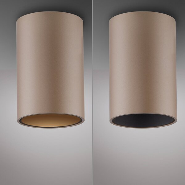 Lampa Sufitowa PURE, Point, ściemnialny, antyczny mosiądz, łazienka, metal, nowoczesny