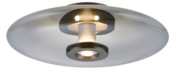 Lampa Sufitowa PURE, Vitrum, ściemnialny, szary, salon, szkło, nowoczesny