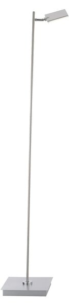 Lampa Podłogowa PURE, Pure Mira, ściemnialny, szary, salon, metal, nowoczesny