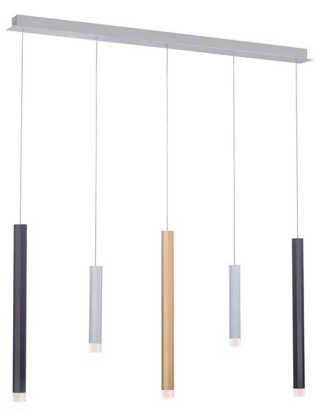 Lampa Wisząca PURE, Gemin, ściemnialny, salon, metal, nowoczesny