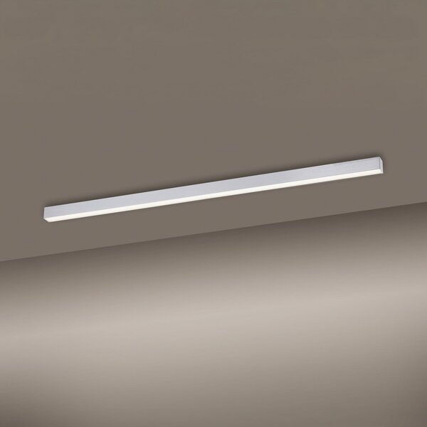 Lampa Sufitowa PURE, PURE Lines Straight, ściemnialny, metaliczny, salon, metal, nowoczesny