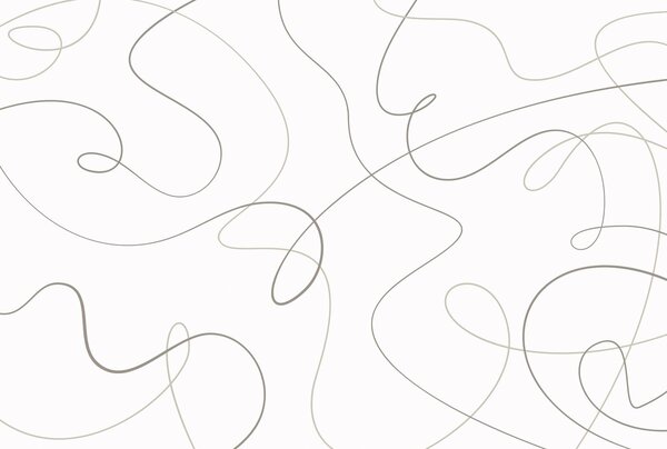 Fototapeta Białe tło z czarnymi liniami, Popularne Fototapety, Popularne Fototapety, w03061v3 - Tapeko.pl