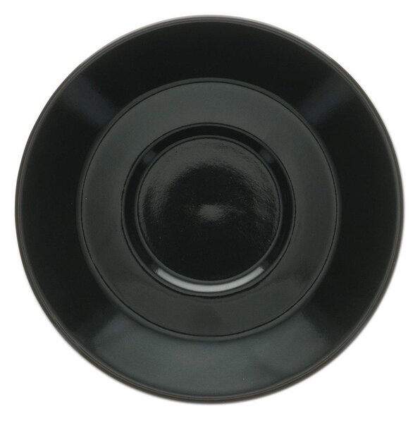 Czarny porcelanowy spodek ø 16,5 cm Barista – BonBistro