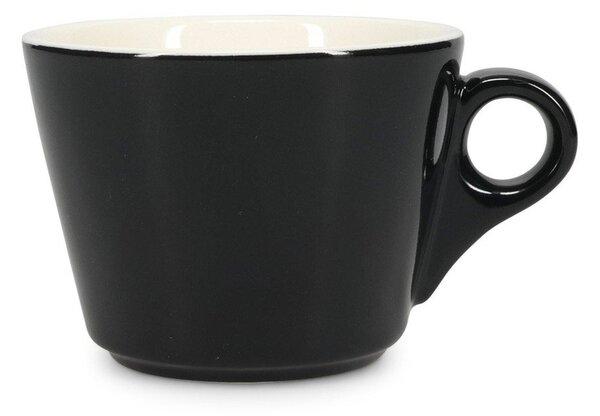 Czarna porcelanowa filiżanka do cappuccino 160 ml Barista – BonBistro