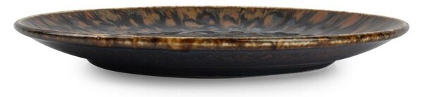 Brązowy porcelanowy talerz deserowy ø 20,5 cm Resto – BonBistro