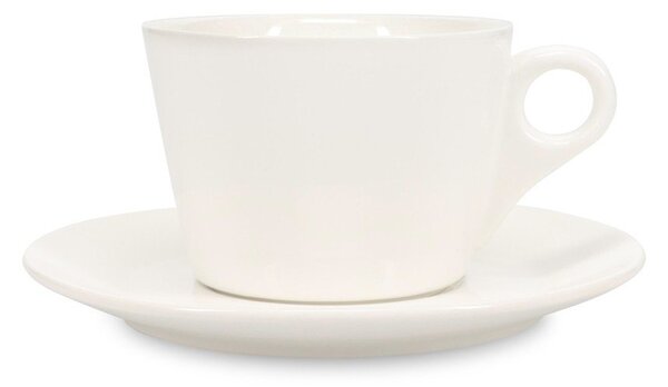 Biały porcelanowy spodek ø 16,5 cm Barista – BonBistro