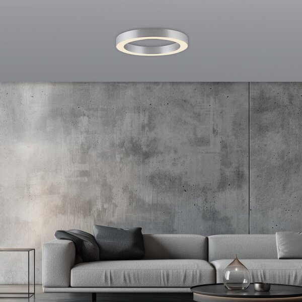 Lampa Sufitowa PURE, Lines, ściemnialny, metaliczny, salon, metal, nowoczesny