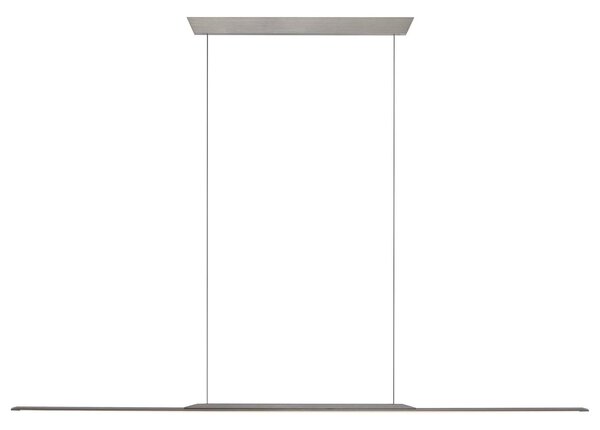 Lampa Wisząca PURE, Surface, ściemnialny, szary, salon, aluminium, nowoczesny