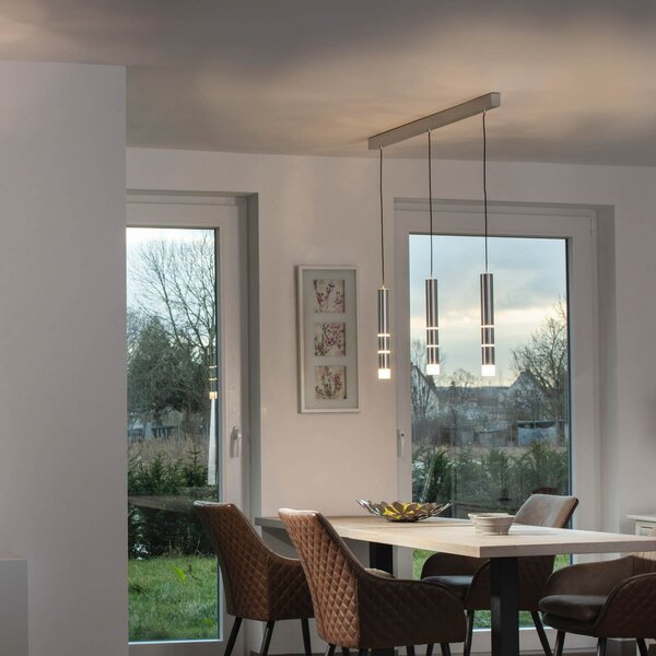 Lampa Wisząca PURE, Vega, metaliczny, salon, metal, nowoczesny