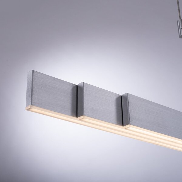 Lampa Wisząca PURE, Pure Moto, ściemnialny, szary, salon, metal, nowoczesny