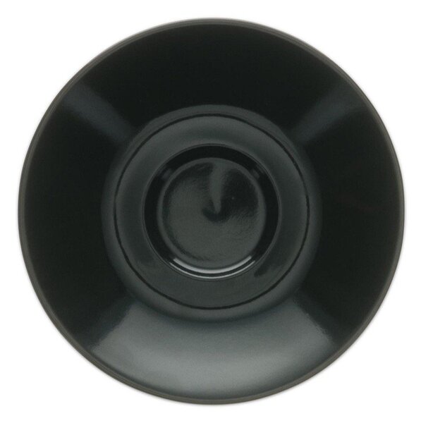 Czarny porcelanowy spodek ø 12,5 cm Barista – BonBistro
