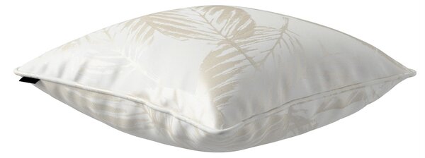 Poszewka Gabi na poduszkę kolor zielony tkanina połyskliwa, strukturalna, wzorzysta
