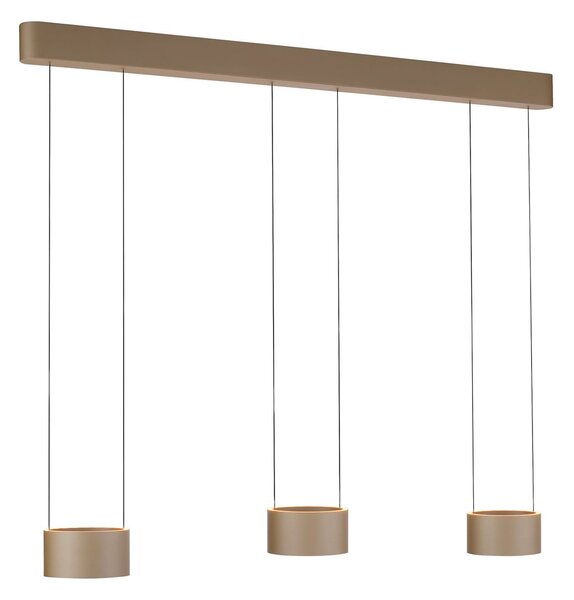 Lampa Wisząca PURE, Clipse, ściemnialny, antyczny mosiądz, salon, metal, nowoczesny