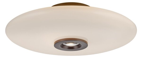 Lampa Sufitowa PURE, Vitrum, ściemnialny, brąz rdzawy, salon, szkło, nowoczesny