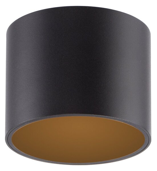 Lampa Sufitowa PURE, Point, ściemnialny, czarny, łazienka, metal, nowoczesny