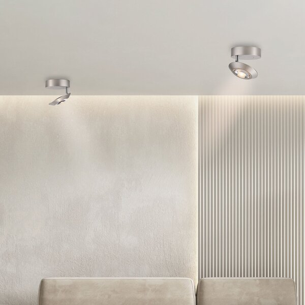 Lampa Sufitowa PURE, Oculis, ściemnialny, metaliczny, salon, metal, nowoczesny