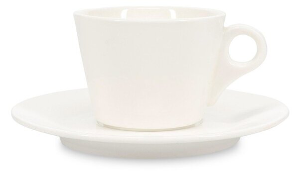 Biały porcelanowy spodek ø 15,5 cm Barista – BonBistro