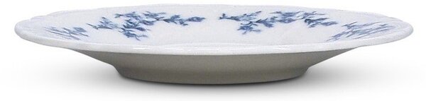 Biały/niebieski porcelanowy spodek ø 12 cm Retro – BonBistro