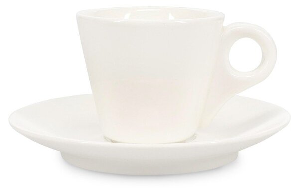 Biała porcelanowa filiżanka na espresso 80 ml Barista – BonBistro