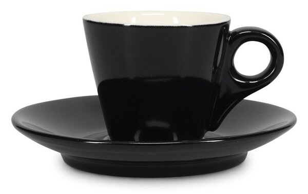 Czarna porcelanowa filiżanka na espresso 80 ml Barista – BonBistro