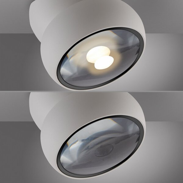 Lampa Sufitowa PURE, Move, ściemnialny, biały, salon, metal, nowoczesny