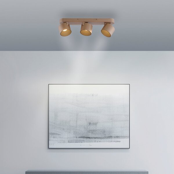 Lampa Sufitowa PURE, Cup, ściemnialny, antyczny mosiądz, salon, metal, nowoczesny