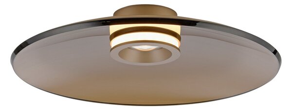 Lampa Sufitowa PURE, PURE Moon, ściemnialny, antyczny mosiądz, salon, szkło, nowoczesny