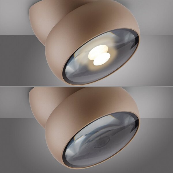 Lampa Sufitowa PURE, Move, ściemnialny, antyczny mosiądz, salon, metal, nowoczesny