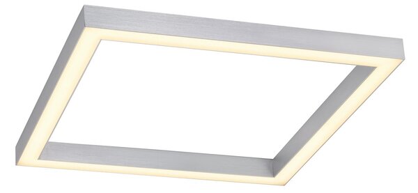 Lampa Sufitowa PURE, PURE Lines Square, ściemnialny, metaliczny, salon, metal, nowoczesny