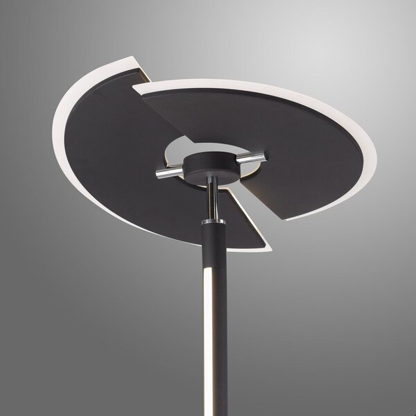 Lampa Podłogowa PURE, PURE Mutil, ściemnialny, czarny, salon, metal, nowoczesny