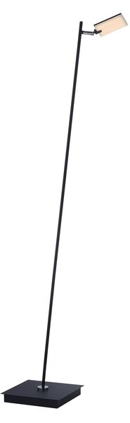 Lampa Podłogowa PURE, Pure Mira, ściemnialny, czarny, salon, metal, nowoczesny