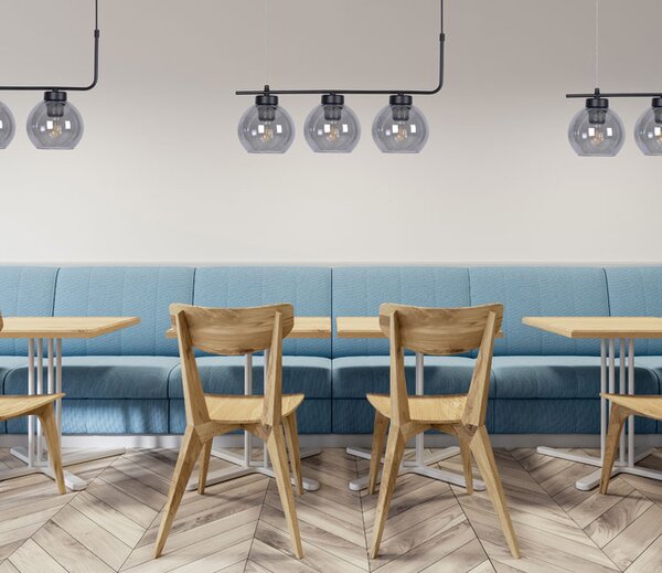 Loftowa lampa wisząca nad stół - 7X S808 D3-P04