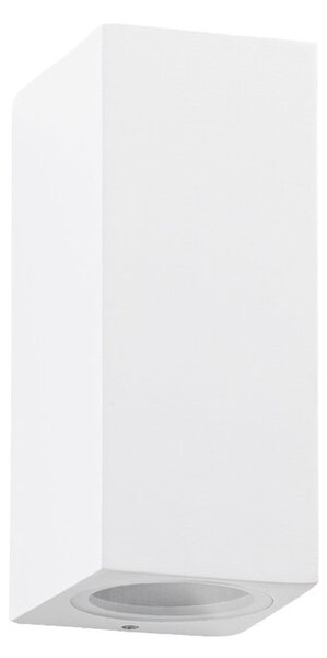 Zewnętrzna Lampa Lucande, Xava, ściemnialny, biały, balkon, aluminium, nowoczesny