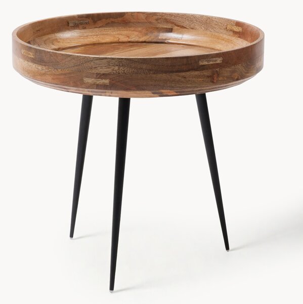Stolik pomocniczy z drewna mangowego Bowl Table