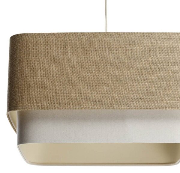 Lampa wisząca Kwadro Duo Maco Design, możliwość ściemniania, salon / jadalnia, tkanina / materiał / jedwab