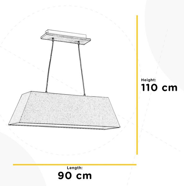 Lampa wisząca Miriel ONLI, możliwość ściemniania, jasne drewno, salon / jadalnia, drewno, skandynawski