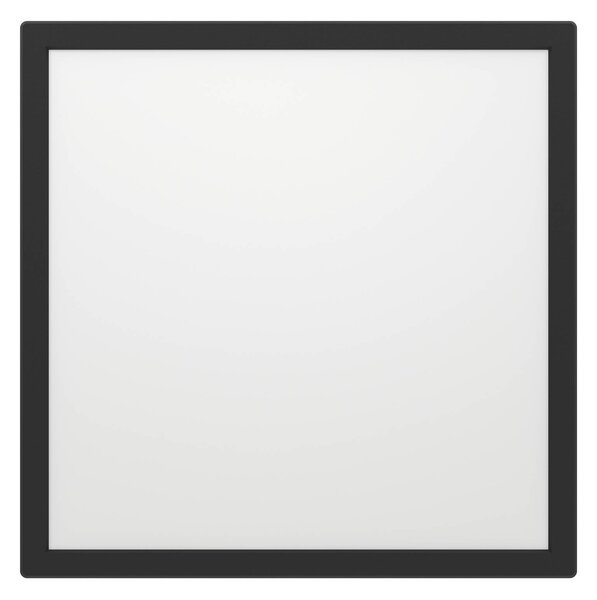 EGLO connect Inteligentna lampa sufitowa Connect Rovito-Z, możliwość ściemniania, czarny, salon / jadalnia, tworzywo sztuczne