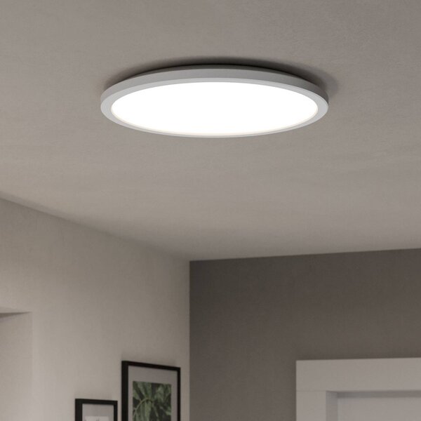 EGLO connect Inteligentna lampa sufitowa Connect Rovito-Z, możliwość ściemniania, biały / opal, salon / jadalnia, tworzywo sztuczne