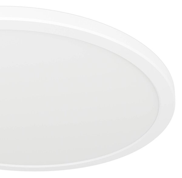 EGLO connect Inteligentna lampa sufitowa Connect Rovito-Z, możliwość ściemniania, biały / opal, salon / jadalnia, tworzywo sztuczne