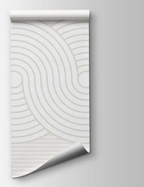 Fototapeta Biało-szary wzór, Fototapety Geometryczne, Popularne Fototapety, w03703 - Tapeko.pl
