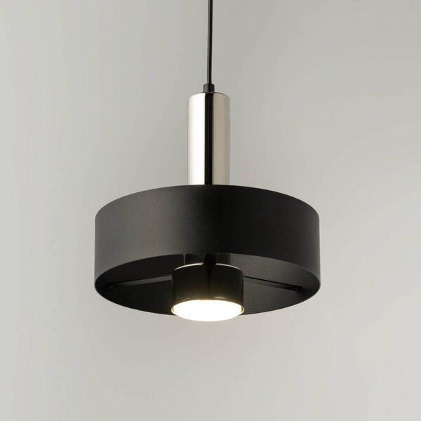 Lampa wisząca Rif Lux SIGMA, możliwość ściemniania, czarny, salon / jadalnia, metal, nowoczesny