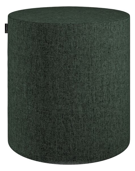 Puf Barrel kolor zielony tkanina strukturalna