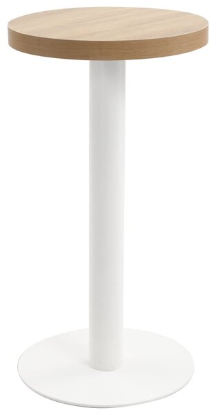 Stolik bistro, kolor jasny brąz, 40 cm, MDF