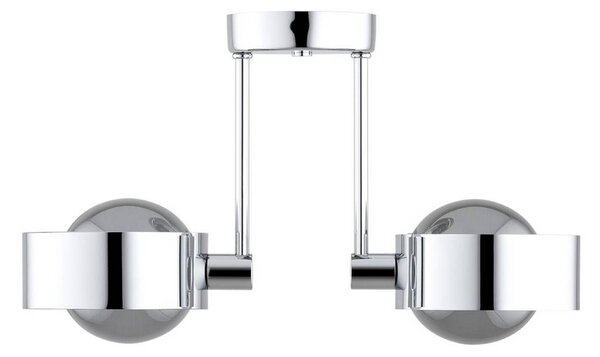 Lampa sufitowa Mado Argon, możliwość ściemniania, chromowy / srebrny, łazienka, metal, nowoczesny