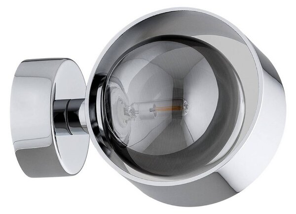 Lampa sufitowa Mado Argon, możliwość ściemniania, chromowy / srebrny, łazienka, metal, nowoczesny
